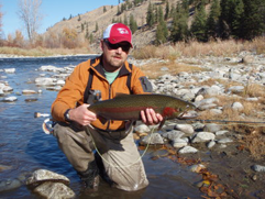 Joe with a nice methow steelhead